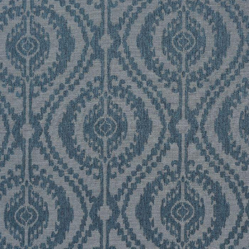 La Paz curtain fabric in Chambray by Porter & Stone