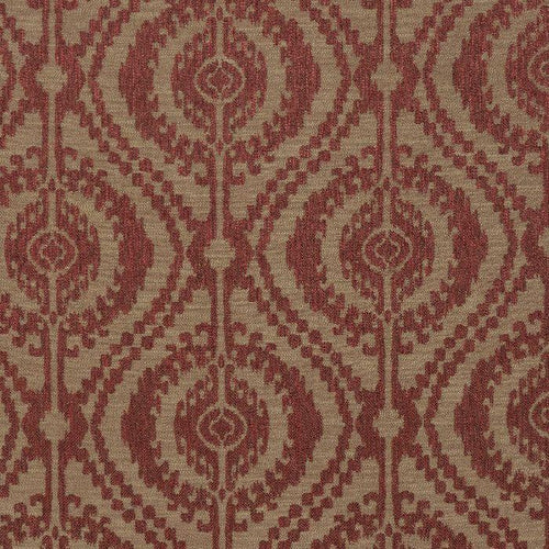 La Paz curtain fabric in Spice by Porter & Stone
