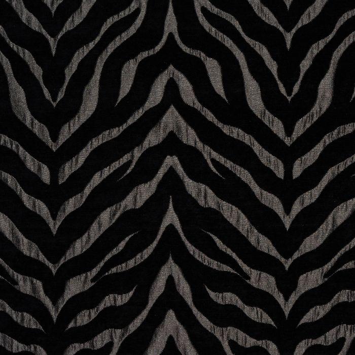 Limpopo curtain fabric in Silver by Porter & Stone