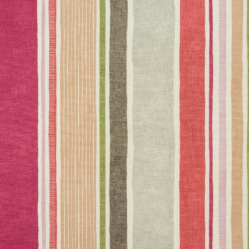 A flat screen shot of the Marcel curtain fabric in Pomegranate by Fryetts