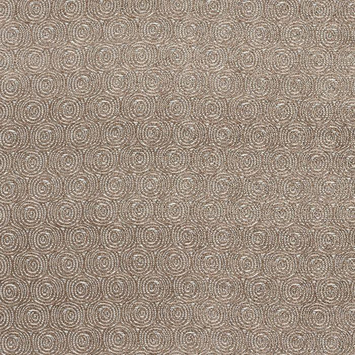 Odyssey curtain fabric in Oatmeal by Fryetts 