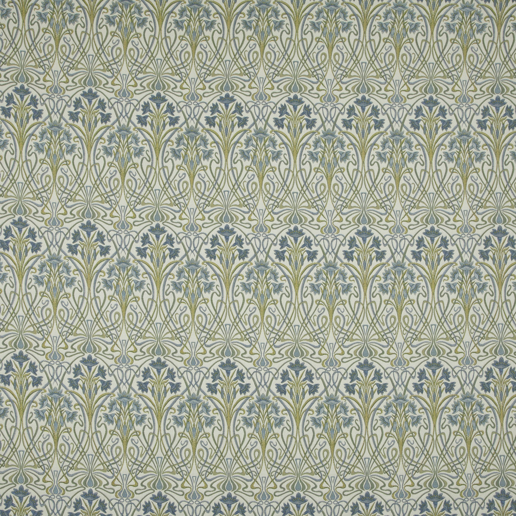 iLiv Tiffany Curtain Fabric | Prussian - Designer Curtain & Blinds 