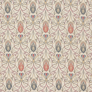 Porter & Stone Verona Curtain Fabric | Rosso - Designer Curtain & Blinds 