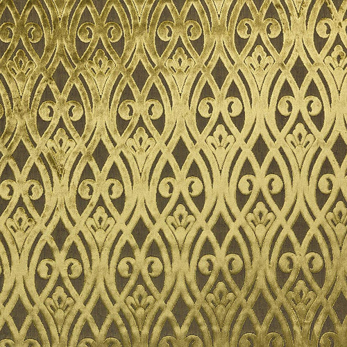 Fibre Naturelle Venice Sofia Curtain Fabric | Verde - Designer Curtain & Blinds 