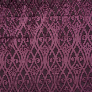 Fibre Naturelle Venice Sofia Curtain Fabric | Violetto - Designer Curtain & Blinds 