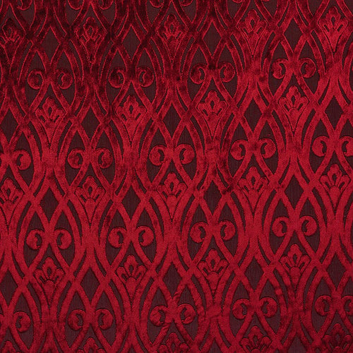 Fibre Naturelle Venice Sofia Curtain Fabric | Vino - Designer Curtain & Blinds 